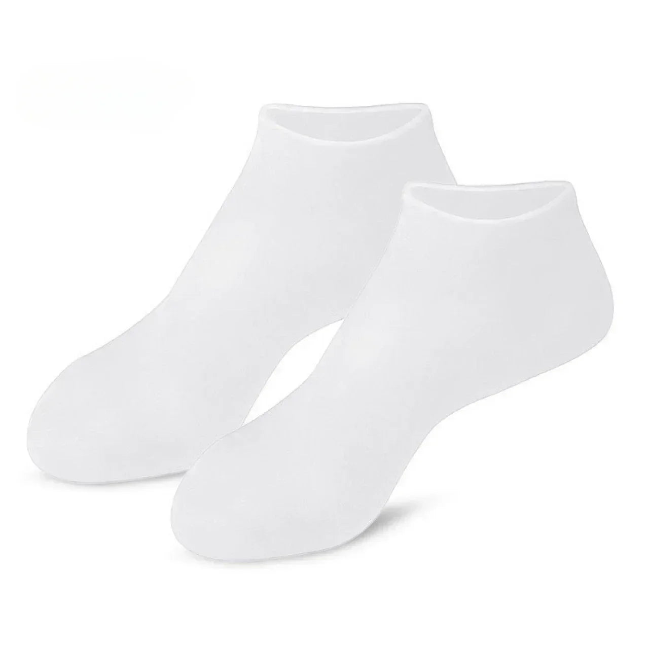 1Pair Silicone Socks Foot Spa Moisturizing Gel Sock Exfoliating and Preventing Dryness Cracked Foot Skin Care Anti Cracking Sock