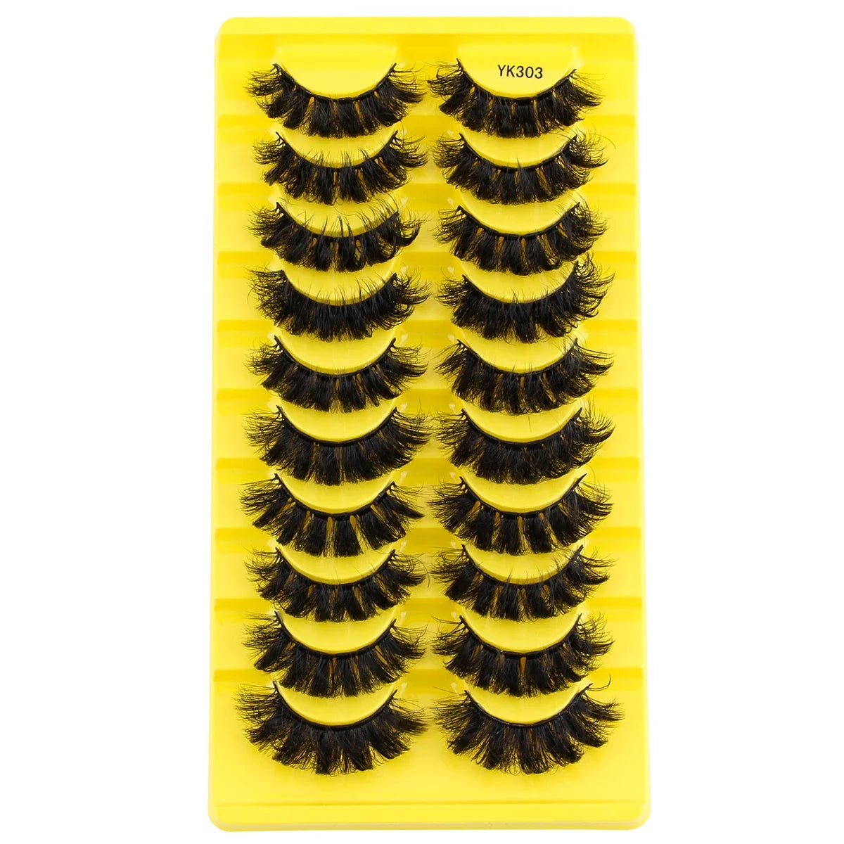 3/10 Pairs Half Lashes Makeup Natural Long Cat Eye Lashes Dramatic False Eyelashes