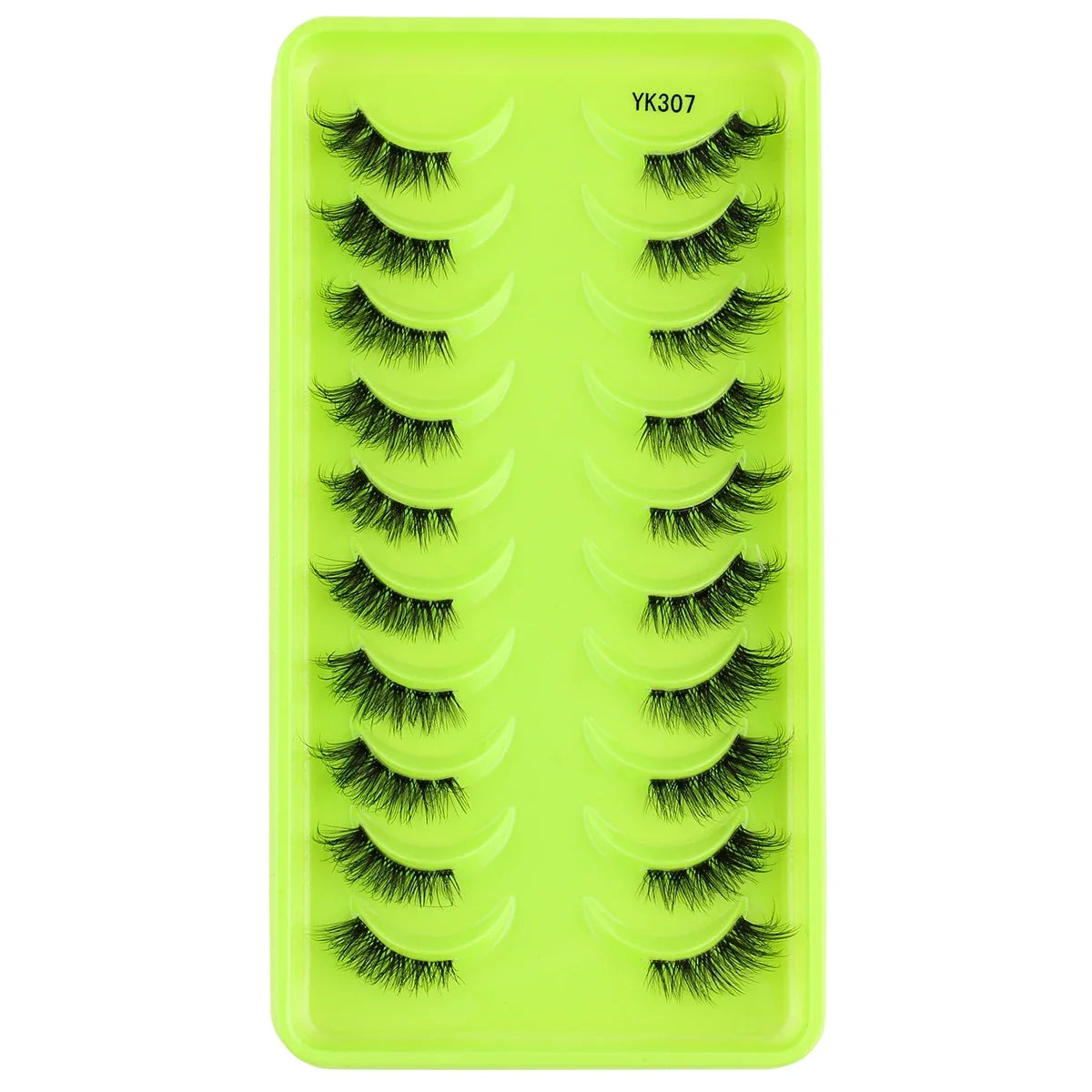 3/10 Pairs Half Lashes Makeup Natural Long Cat Eye Lashes Dramatic False Eyelashes