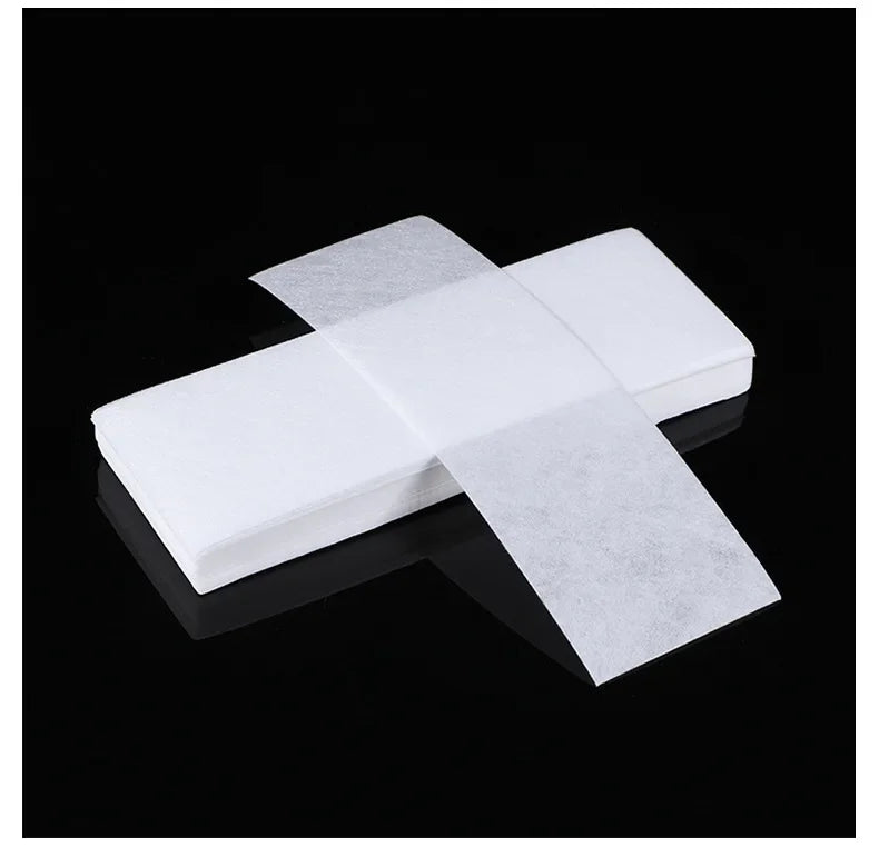 200/100PCS Women Men Hair Removal Wax Paper Nonwoven High Quality Body Leg Arm Hair Removal Epilator Wax Strip Paper Roll