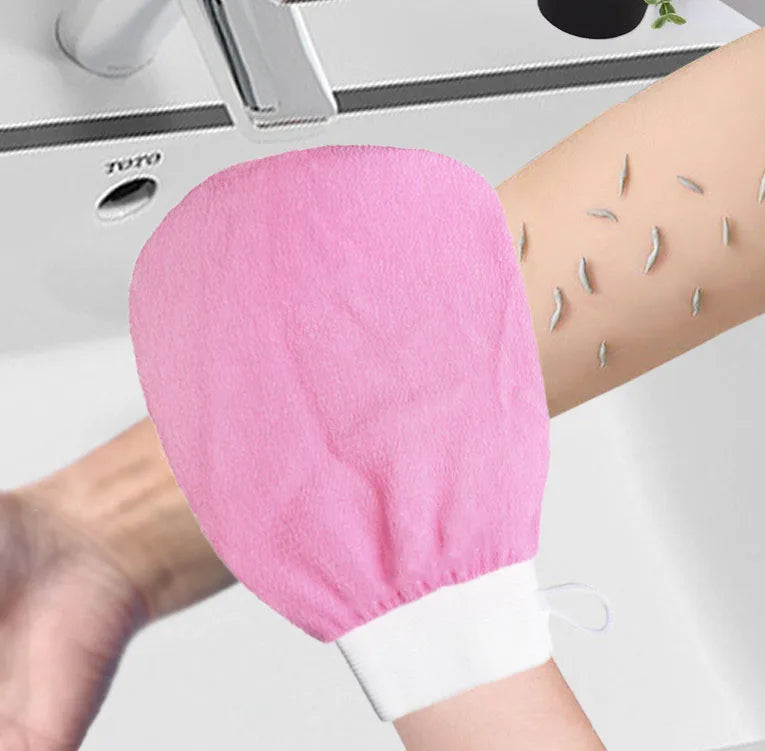 Exfoliating Glove – Double-Sided Hammam Scrub Mitt for Deep Cleansing