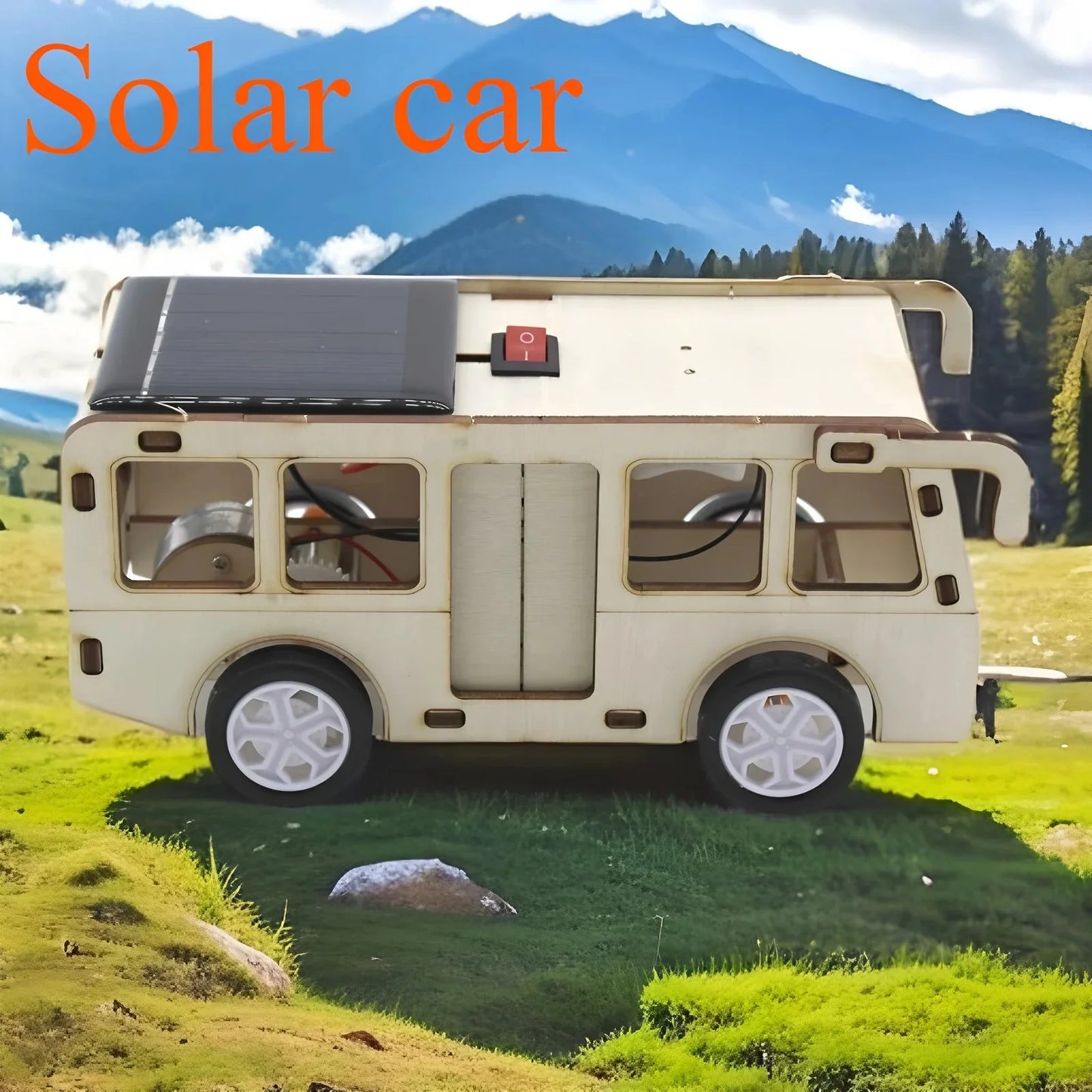 Diy Solar-Powered Science Experiment Kit for Kids - Educational Toy for STEM Learning