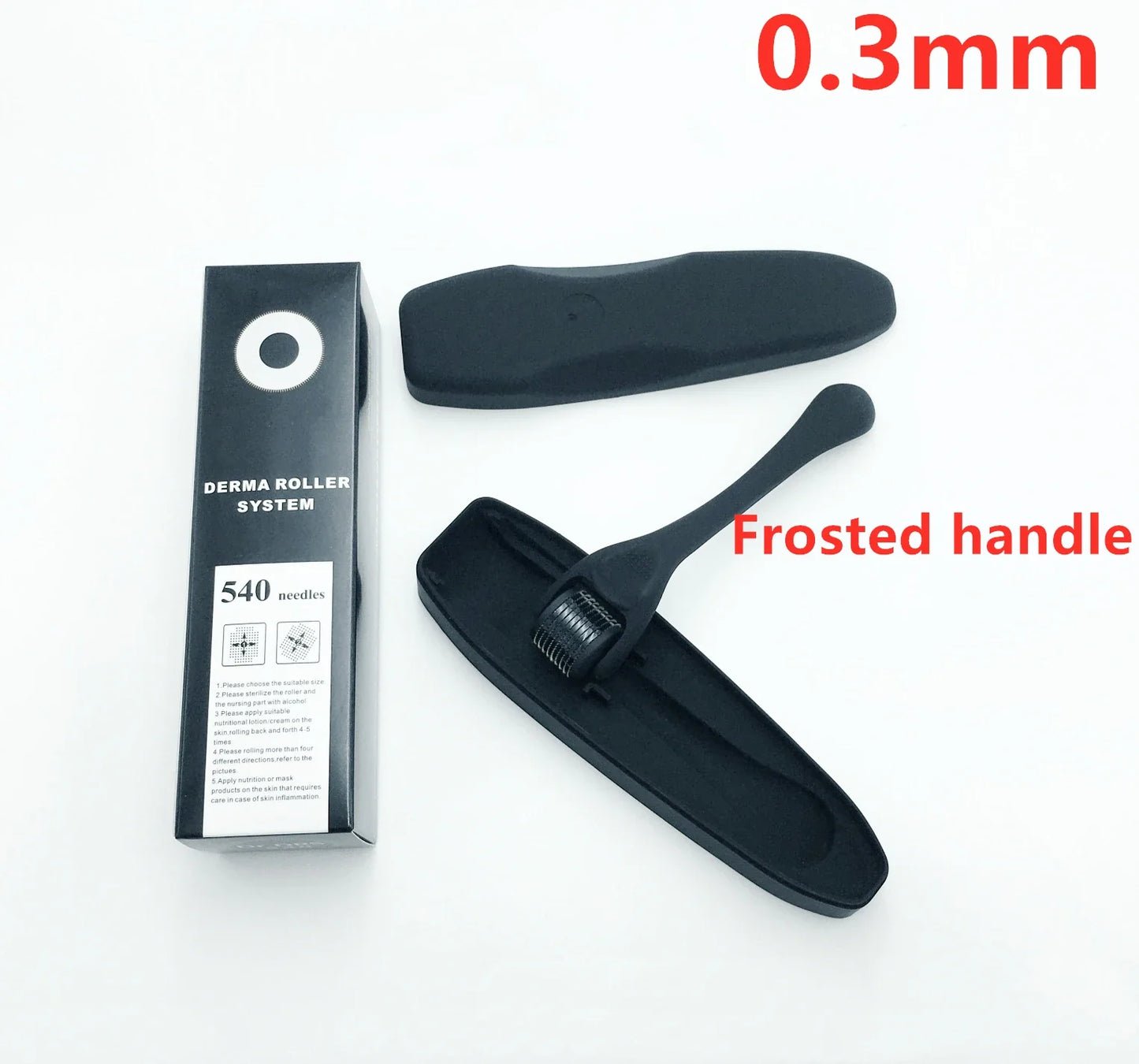 Healthy Care 540 Derma Roller needle Instrument for Face 0.2mm\0.25mm\0.3mm - Titanium Needles Skin Care Tools