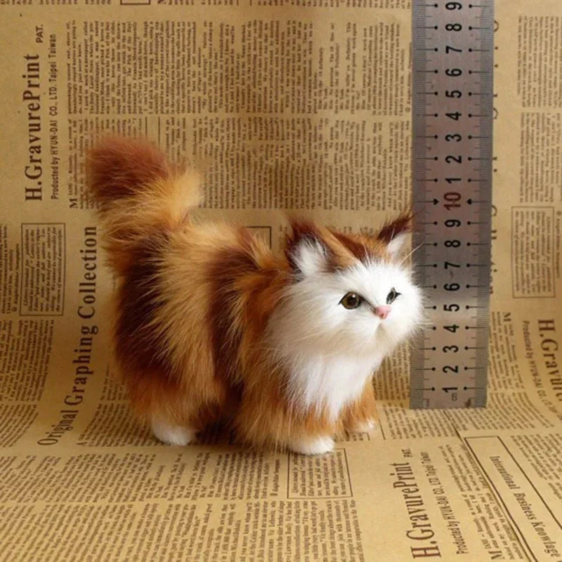 Soft Stuffed Kitten Plush Toy - for Kids, Perfect Gift for Animal Lovers