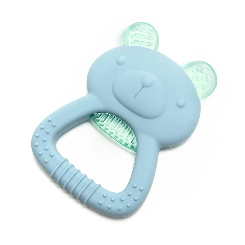 Erduo Silicone Baby Teether Toy - Ice Gel Sensory Chew for Teething Relief, Anxiety, and Autism Support