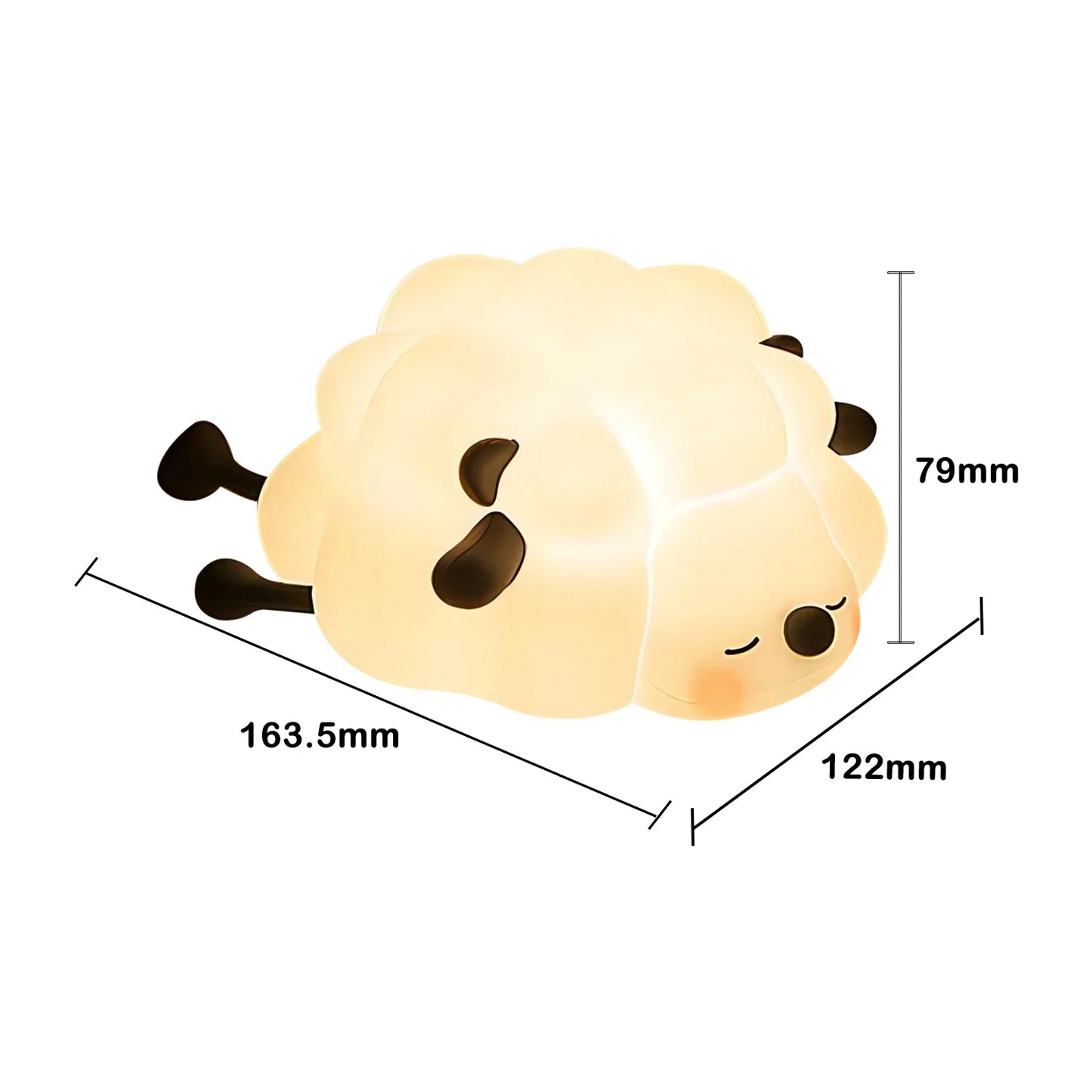 Sheep Cartoon Bedroom Lamp- HMT15SL