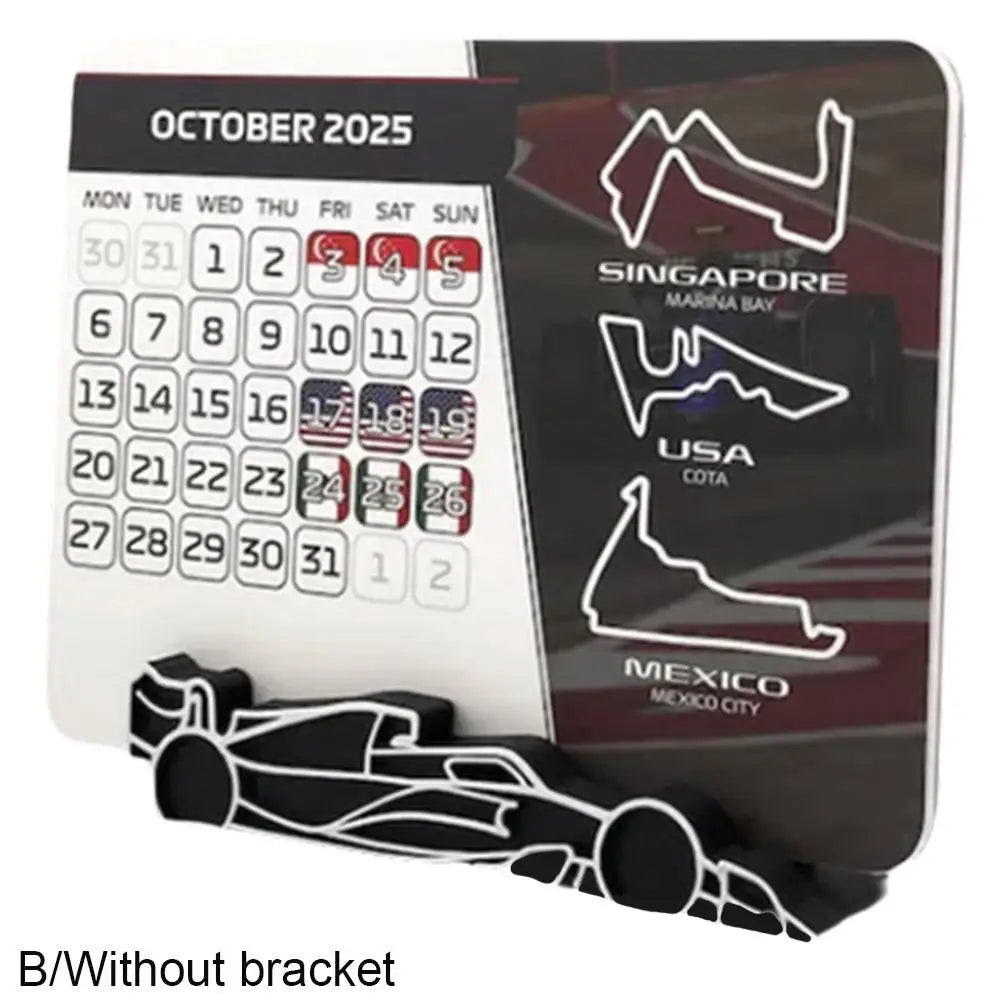 F1 2025 Calendar- HMT15FC