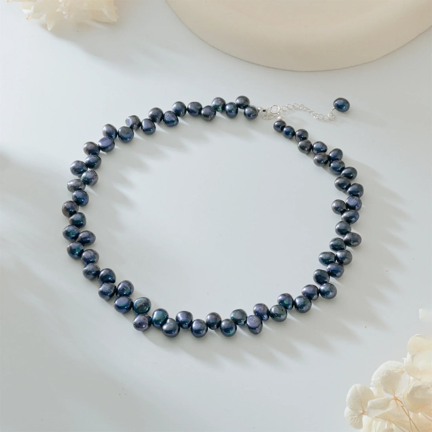 Choker Necklace – Real Baroque Freshwater Pearls for Women & Girls, Elegant 5-6mm/8-9mm Pearl Jewelry Gift