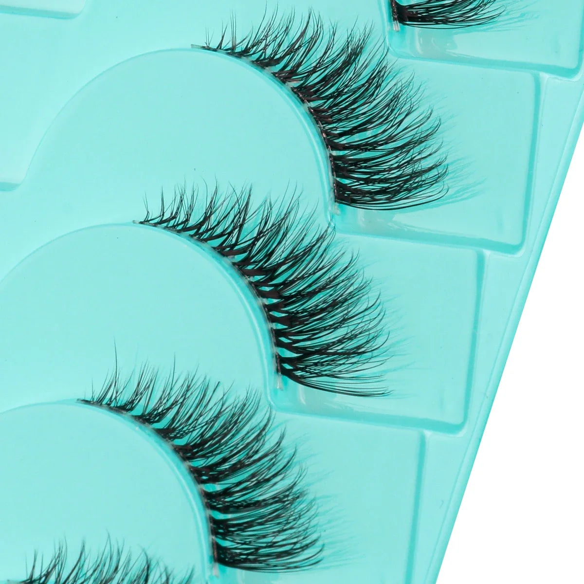 3/10 Pairs Half Lashes Makeup Natural Long Cat Eye Lashes Dramatic False Eyelashes