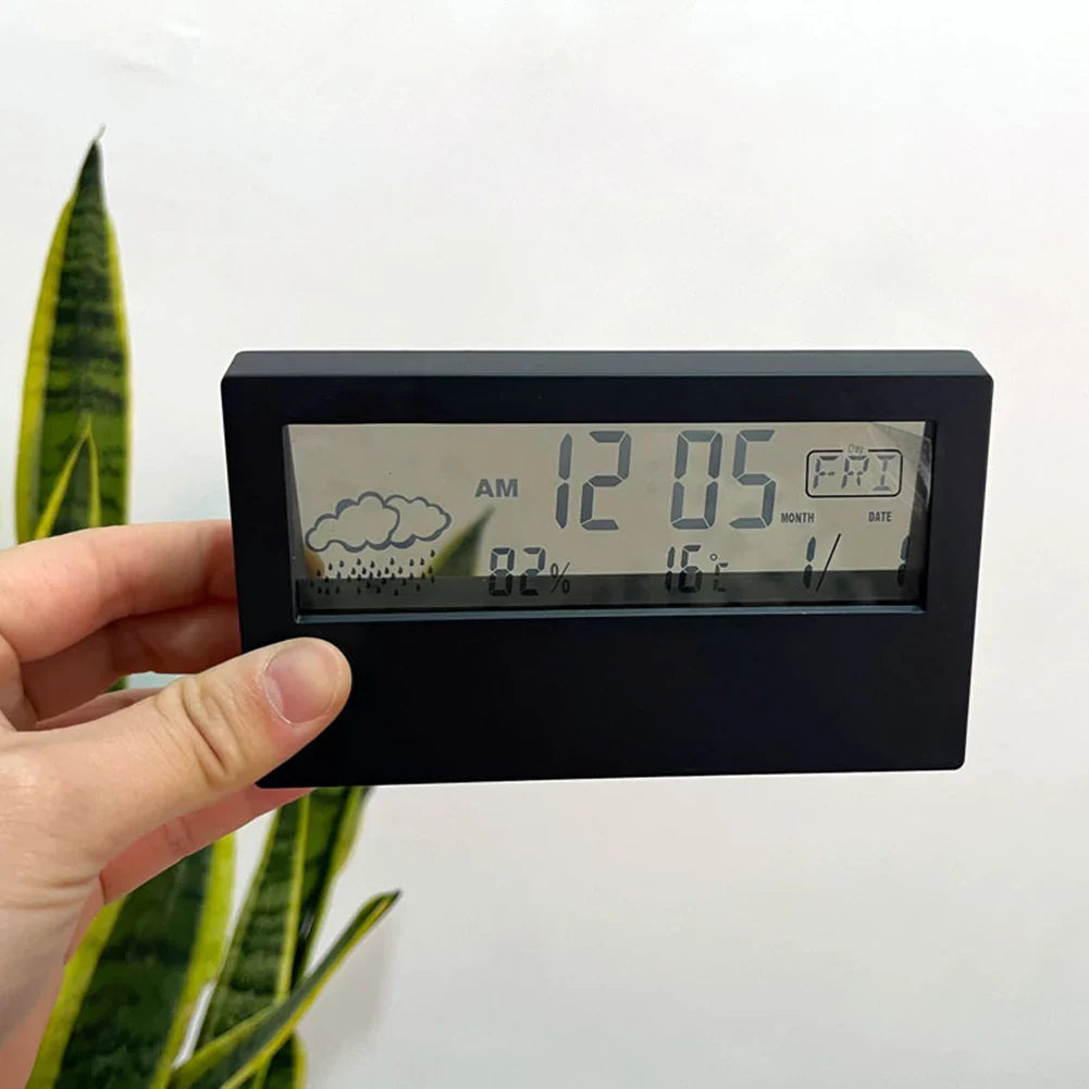 Thermo-Hygrometer Clock- HMT15TC