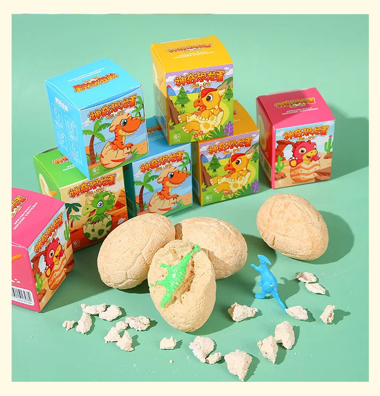 Dino Egg Excavation Kit: 1/3/5pcs Fun Party Favors for Kids – Unleash Excitement at Birthday Goodie Bags!
