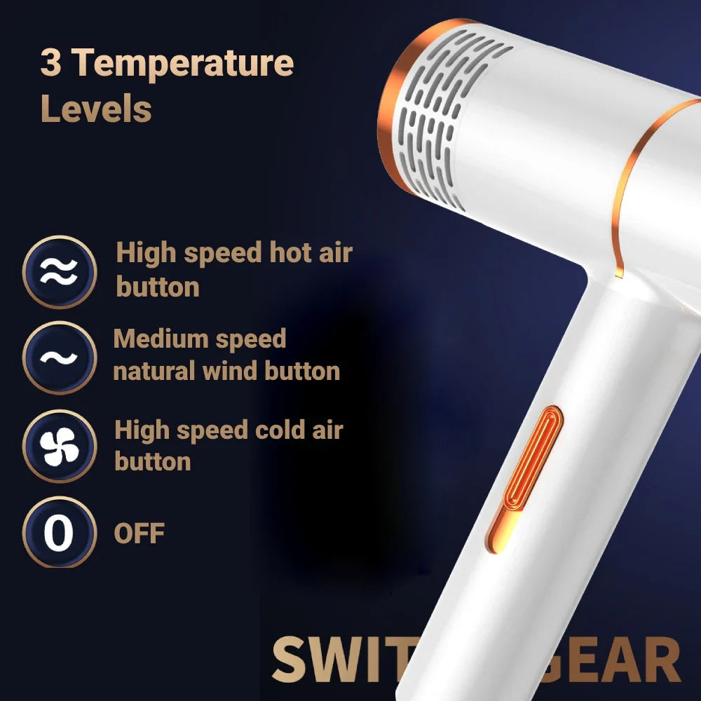 Hair Styling Tools – Professional Ionic Hair Dryer with High-Speed Blower