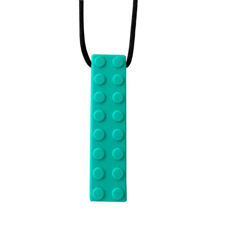 Silicone Teether Necklace for Kids | Chewy Sensory Pendant for Autism & ADHD | Oral Motor Therapy Tool