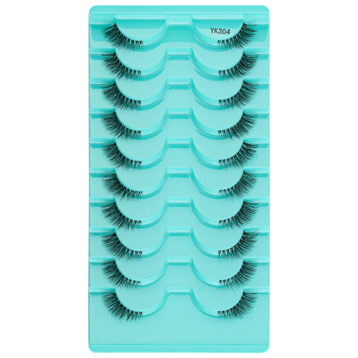 3/10 Pairs Half Lashes Makeup Natural Long Cat Eye Lashes Dramatic False Eyelashes