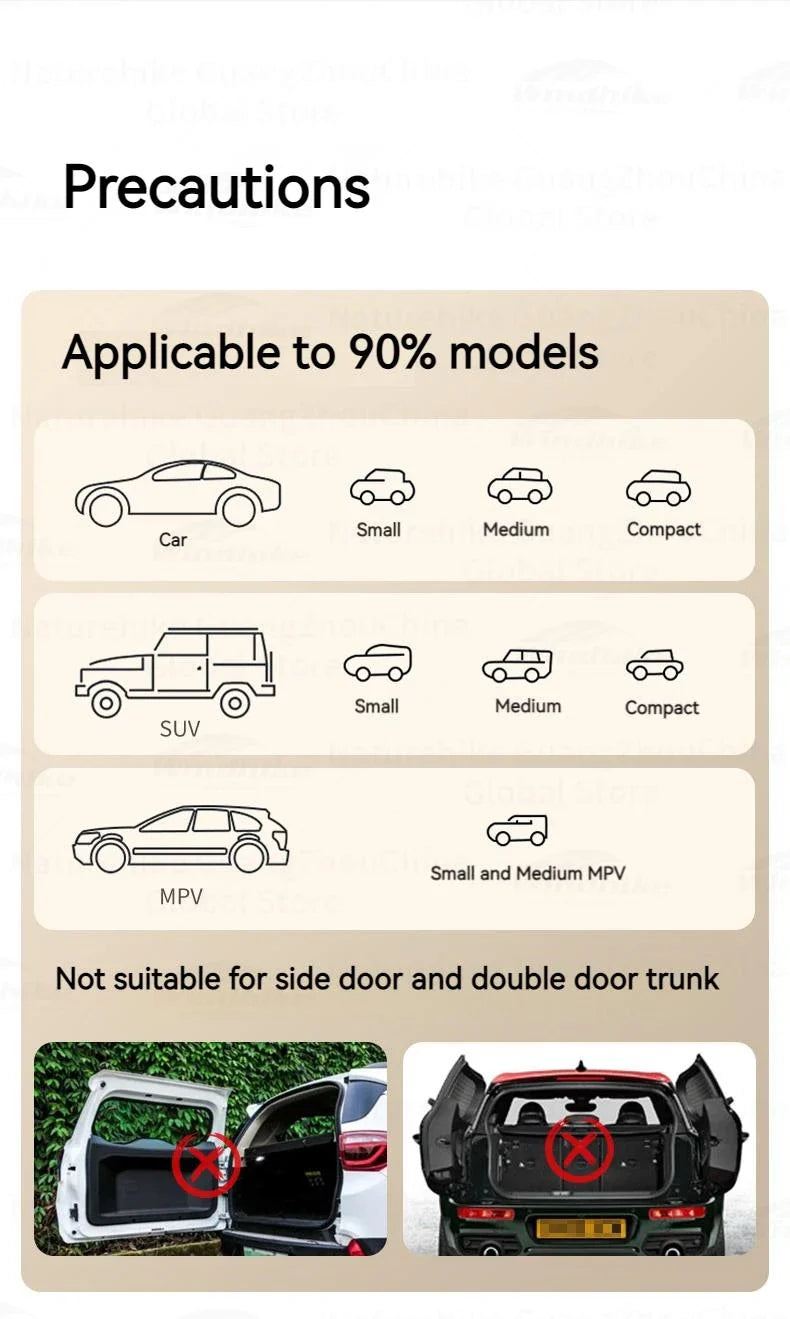 Naturehike AIR 7.0 Inflatable Car Tail Tent Portable SUV MPV Side Tunnel Tent Sunshade Waterproof Beach Car Rear Tent Camping Outdoor 35㎡ With Canopy