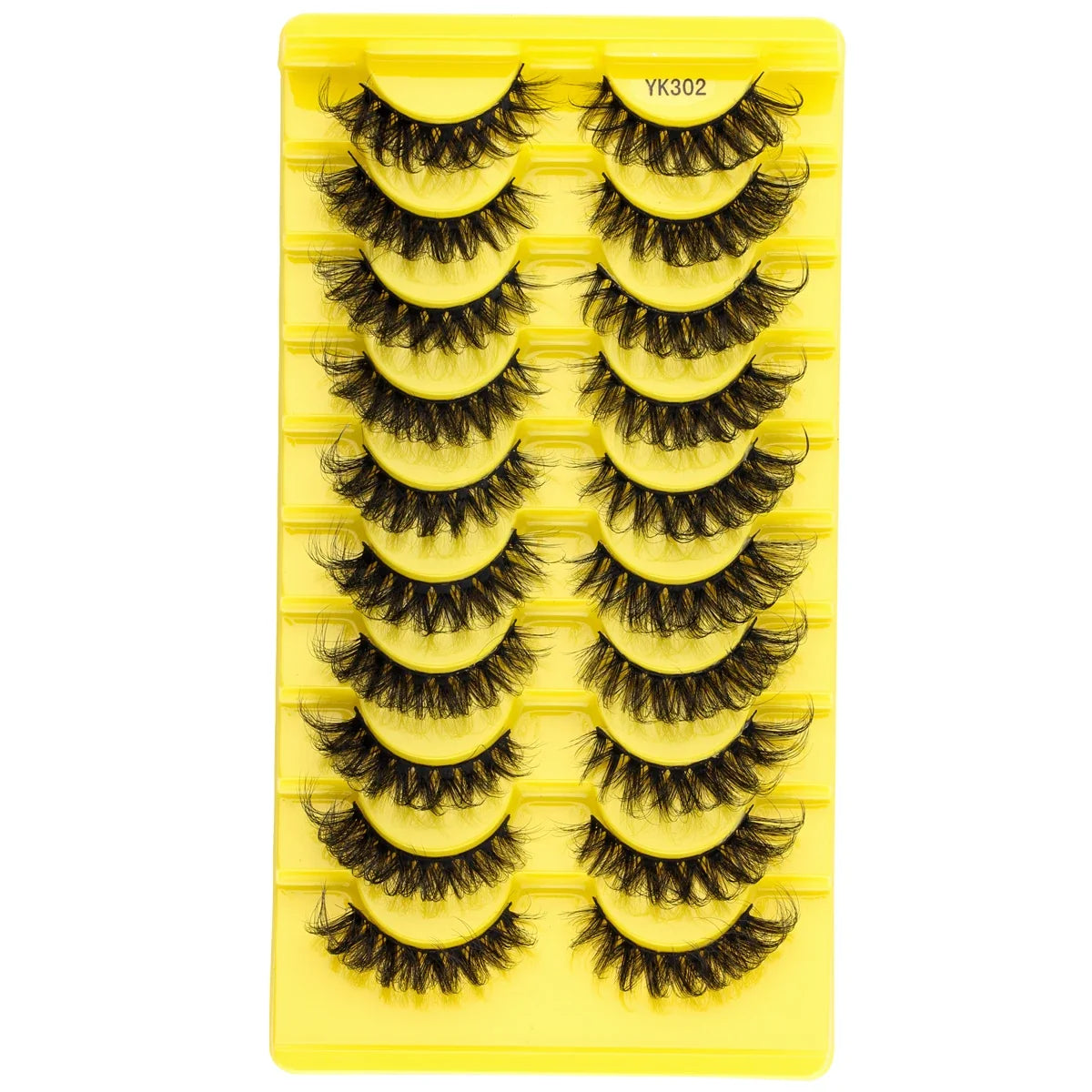 3/10 Pairs Half Lashes Makeup Natural Long Cat Eye Lashes Dramatic False Eyelashes