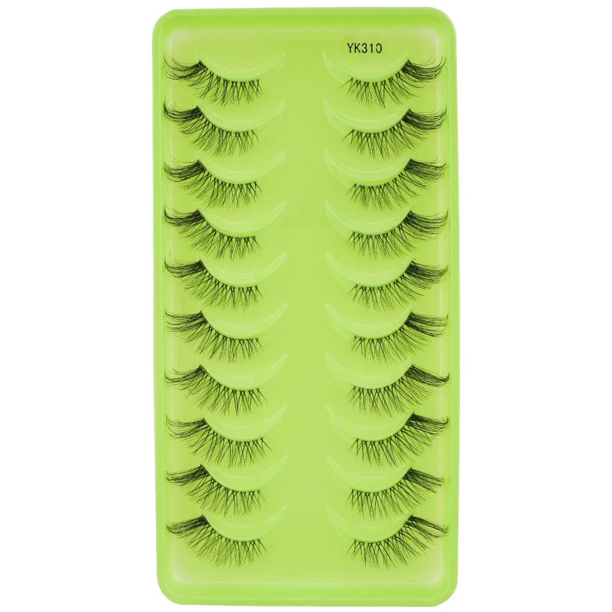 3/10 Pairs Half Lashes Makeup Natural Long Cat Eye Lashes Dramatic False Eyelashes
