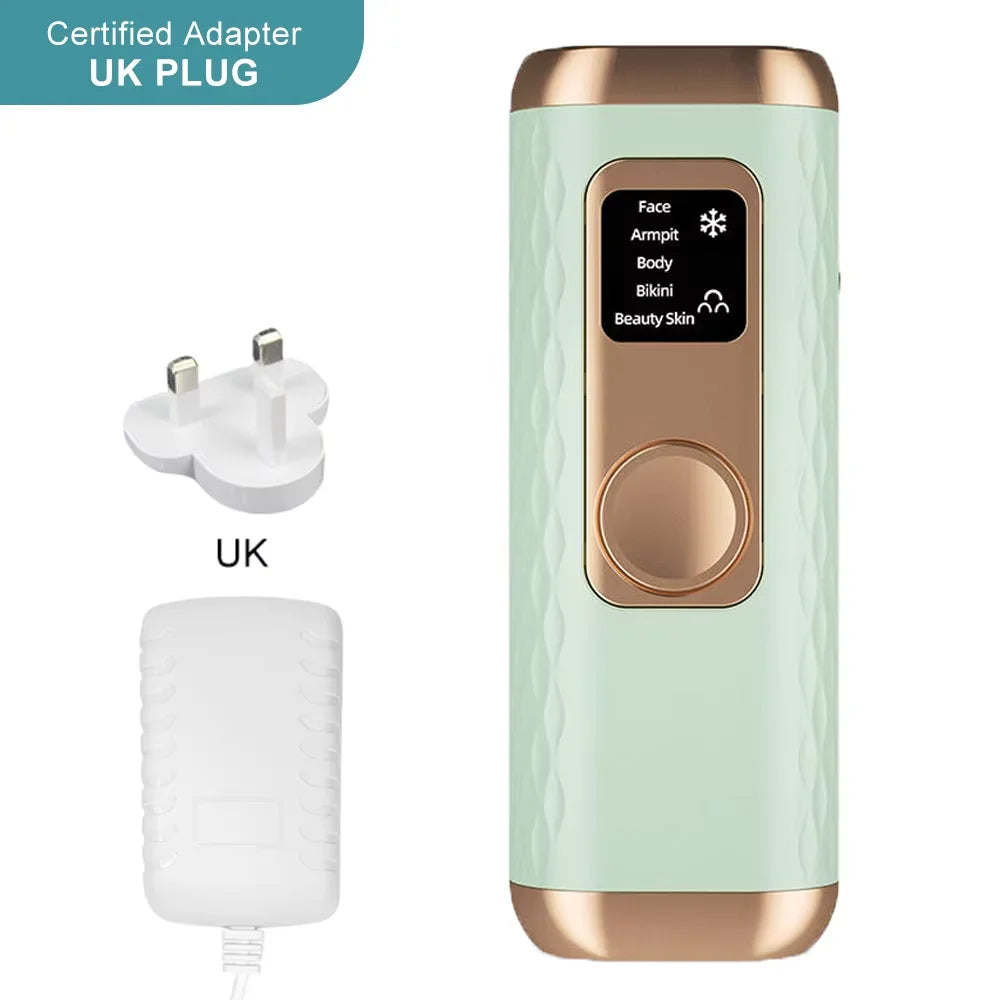 IPL Laser Hair Removal Machine Ice Cool Painless Epilator Women Freezing Point Epilation Skin Rejuvenation for Home Use Device