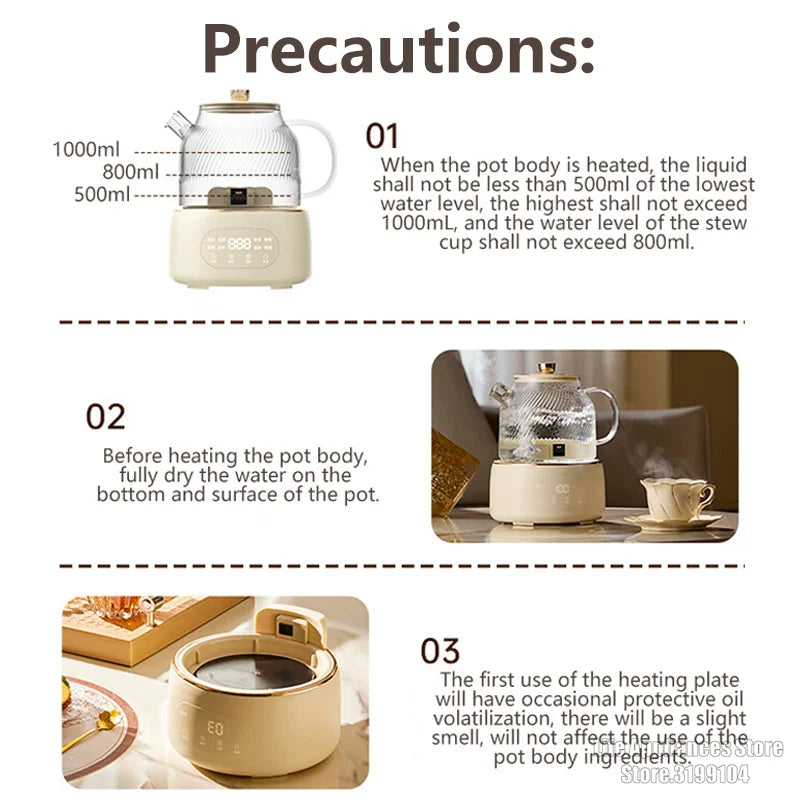 Electric Glass Kettle- HMT15GK