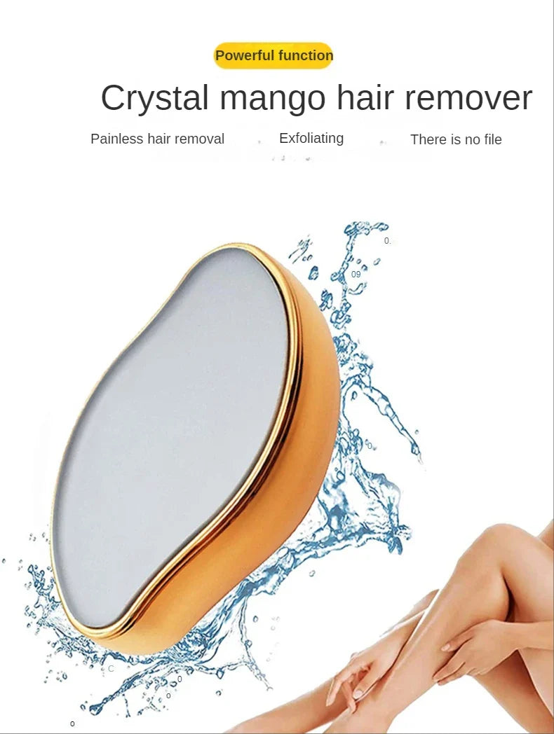 Hair Removal Stone Depilatory Gum Eraser Scrub Netscroll Painless Epilator Beauty Woman Body Crystal Epilator Nano Version
