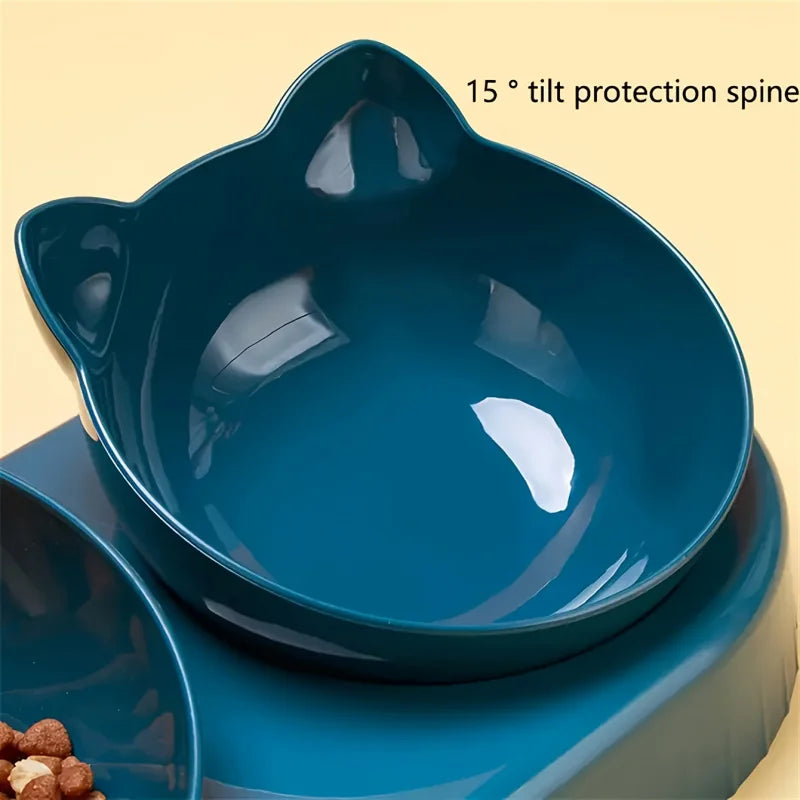 3-in-1 Cat Feeding Station