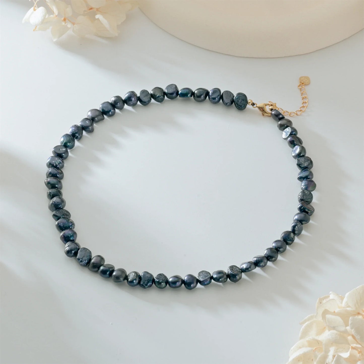 Choker Necklace – Real Baroque Freshwater Pearls for Women & Girls, Elegant 5-6mm/8-9mm Pearl Jewelry Gift