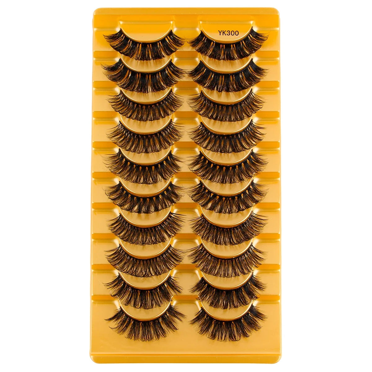 3/10 Pairs Half Lashes Makeup Natural Long Cat Eye Lashes Dramatic False Eyelashes