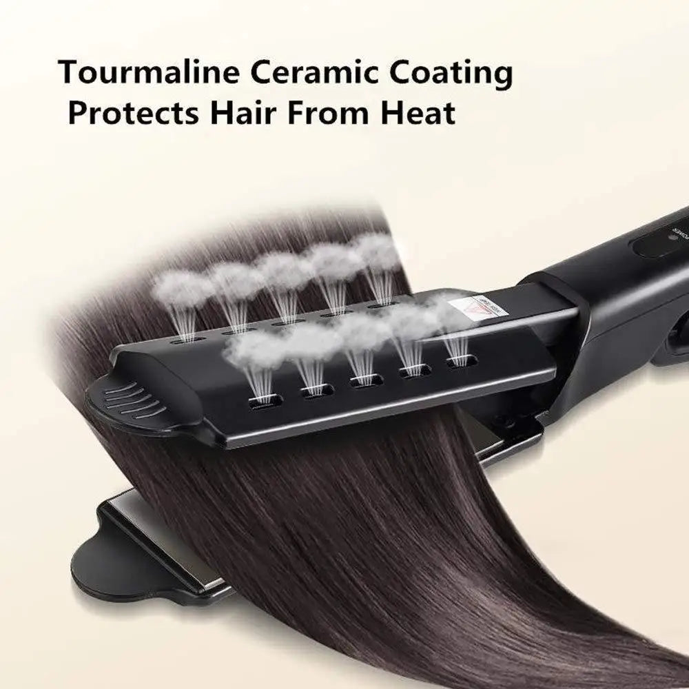 Curling And Straightening Dual Use Hair Straightening Splint Constant Temperature 4 Gears Portable Air Bangs Curling Straightene