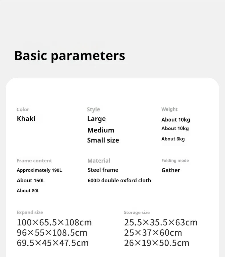 Naturehike Multi-Terrain Gathering Cart Multifunction Foldable Camping Trolley Large Capacity Outdoor Cart Wagon Collapsible 360°