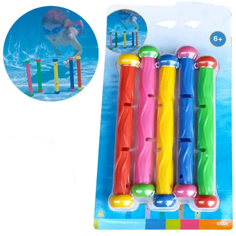 Summer Torpedo Rocket Toy for Pool Diving Games - Fun Water Activity for Kids