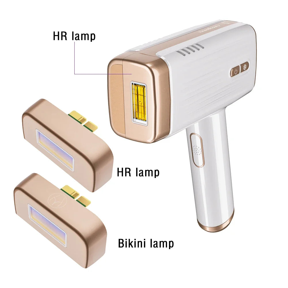 KinseiBeauty Laser IPL Epilator Laser Hair Removal Device Ice Cool Laser Home Tool Professional Painless Hair Removal Machine