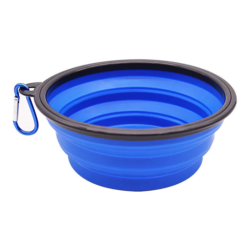 Folding Travel Bowl with Bottle