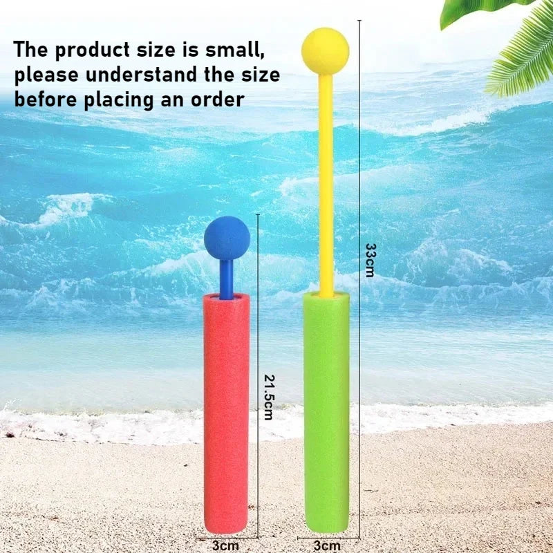 4pcs Water Blaster Water Guns for Kids Shooter Portable 4 Colors 30ft Range Children Foam Water Gun Summer Swimming Pool Toys