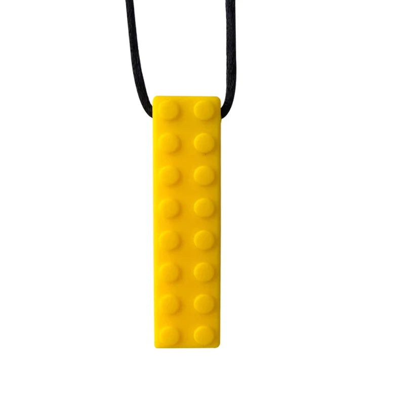Silicone Teether Necklace for Kids | Chewy Sensory Pendant for Autism & ADHD | Oral Motor Therapy Tool