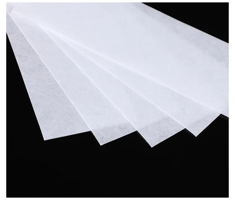 200/100PCS Women Men Hair Removal Wax Paper Nonwoven High Quality Body Leg Arm Hair Removal Epilator Wax Strip Paper Roll