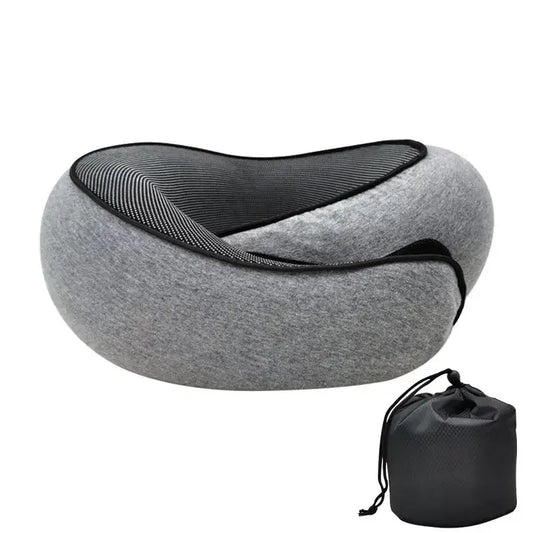 Ultimate Comfort: Memory Foam U-Shaped Travel Neck Pillow - APS13