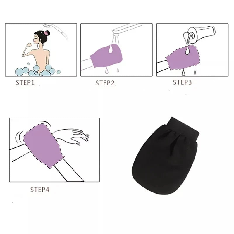 Exfoliating Glove – Double-Sided Hammam Scrub Mitt for Deep Cleansing