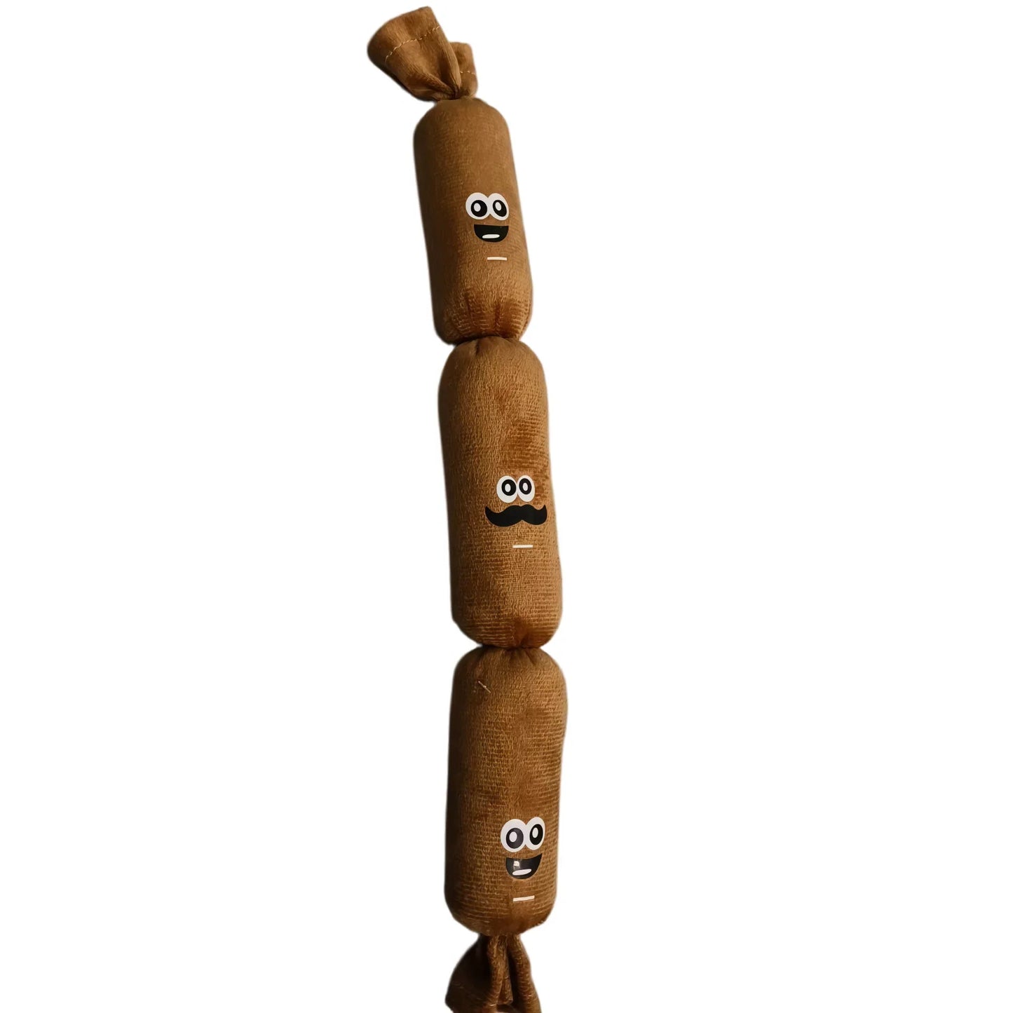 Squeaky Plush Sausage Dog Toy