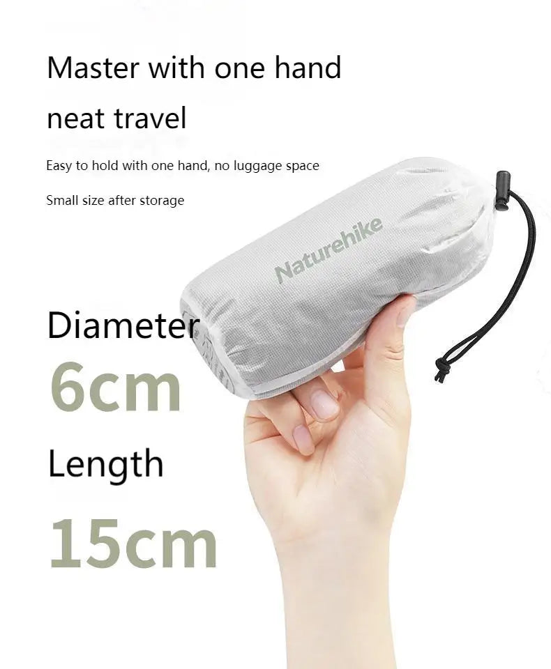 Naturehike FIREWORKS Sleeping Bag Liner Portable Ultralight Skin Friendly Thermal Warm Summer Insert Velvet Lining Sleeping Bag 128g Nylon Low Elastic