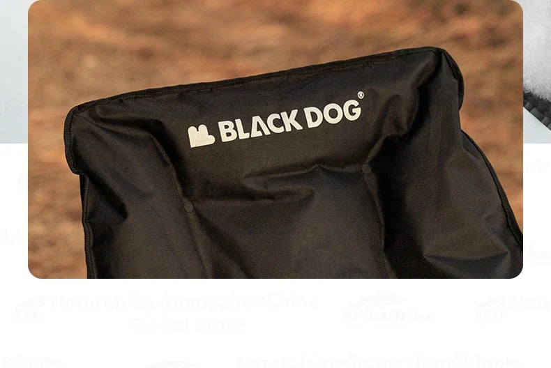 BLACKDOG Floating Moon Adjustable Recliner Folding Cotton Camping Lounge Moon Chair Carbon Steel Leisure Outdoor Fishing Picnic Thicken 600D Oxford Cloth