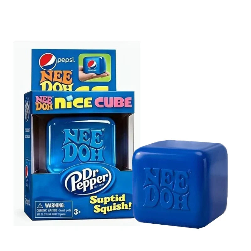 2026 New Needoh Nice Cube - 5-in-1 Sensory Stress Reliever for Anxiety & Focus - Perfect Fidget Tool for Adults & Kids!