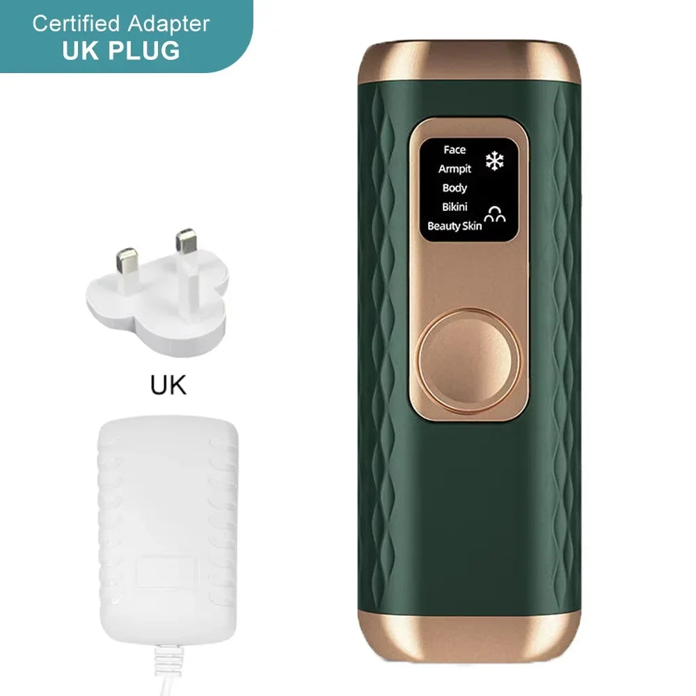 IPL Laser Hair Removal Machine Ice Cool Painless Epilator Women Freezing Point Epilation Skin Rejuvenation for Home Use Device