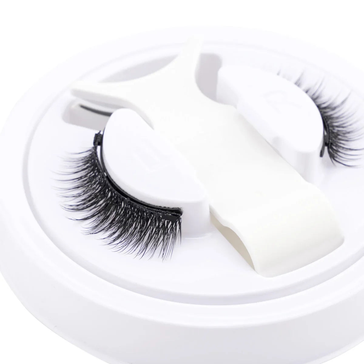 Magnetic Eyelashes – Reusable Faux Mink Natural Lashes with Tweezers Set
