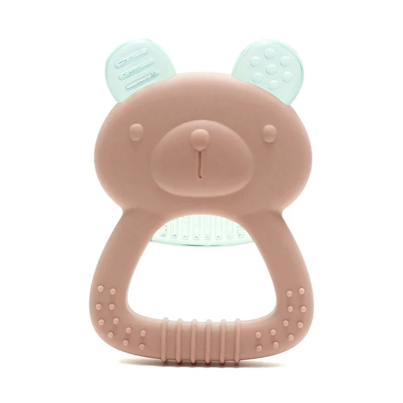 Erduo Silicone Baby Teether Toy - Ice Gel Sensory Chew for Teething Relief, Anxiety, and Autism Support