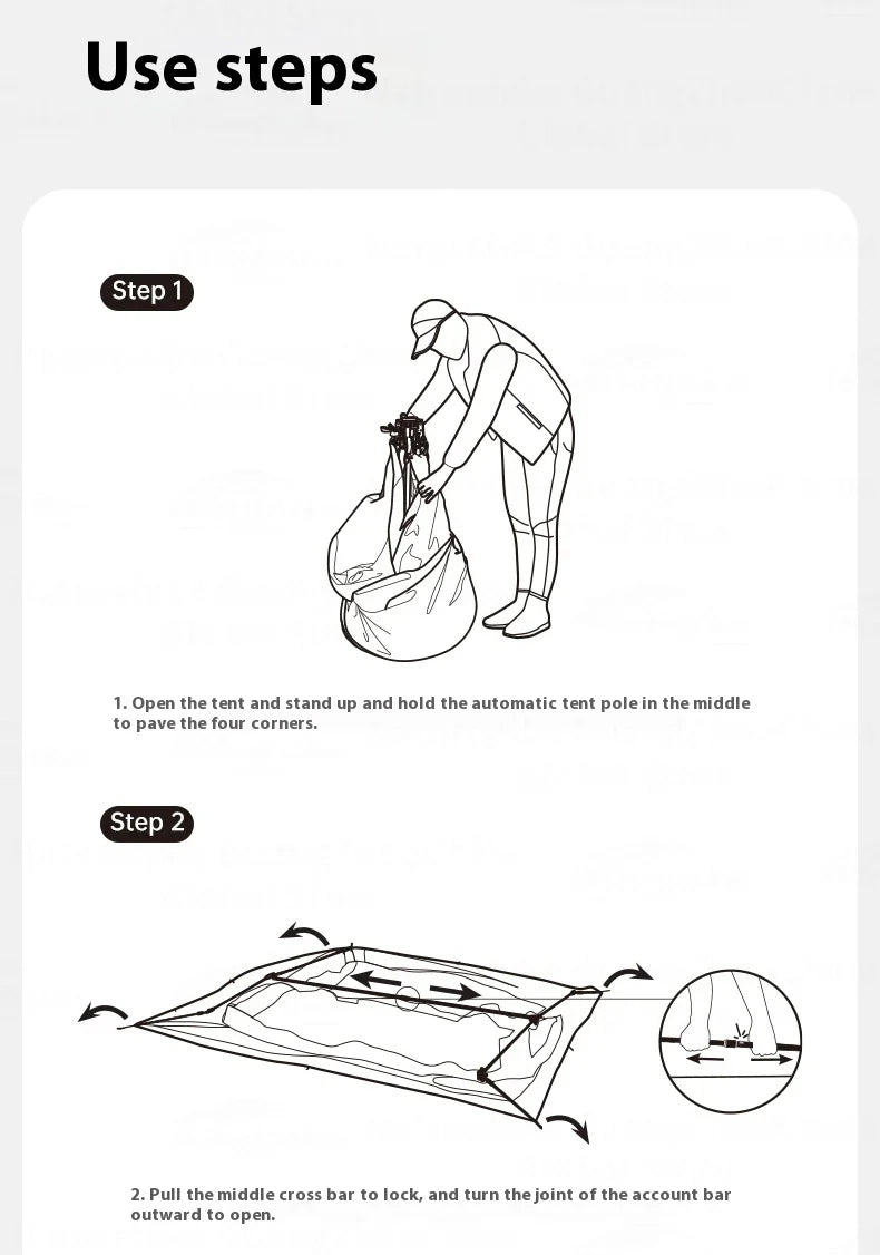 PRE-ORDER Naturehike VILLAGE 6.0 Gen 2 Flagship Edition Fast Automatic Cabin Tent Ti Black Coated Sunscreen Large 15m² Use Space 4 Person Waterproof