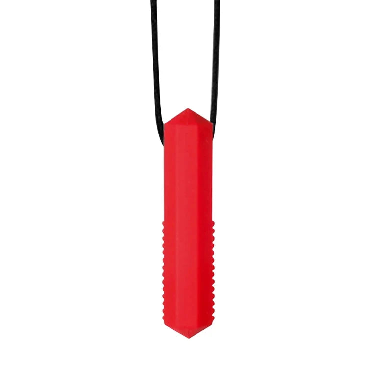 Silicone Teether Necklace for Kids | Chewy Sensory Pendant for Autism & ADHD | Oral Motor Therapy Tool