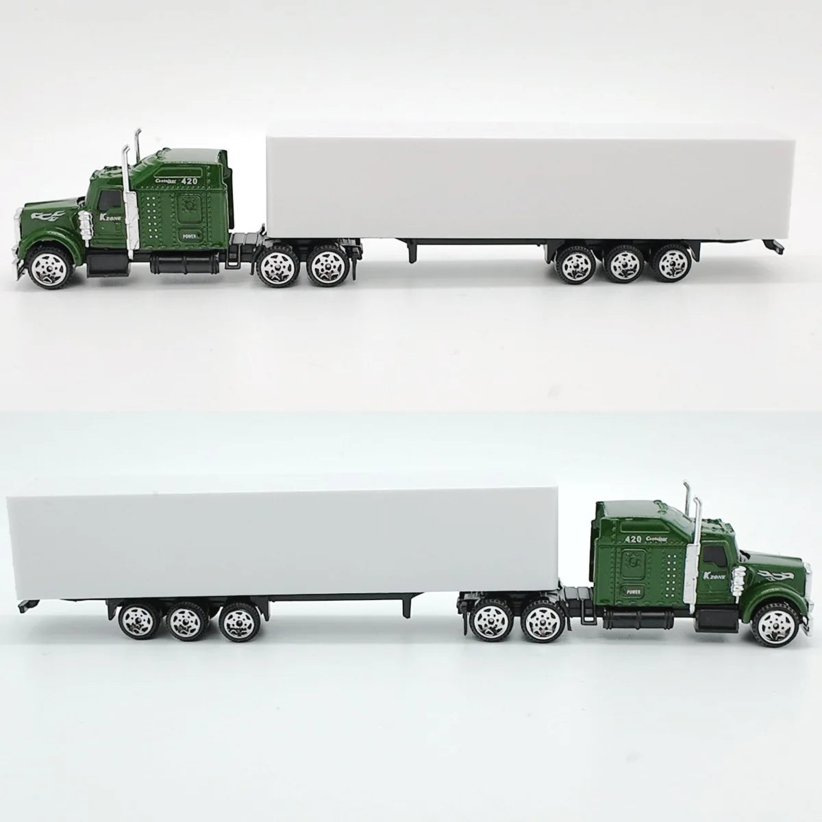 1:87 Simulation American Truck Toy Model 23.5cm Realistic American Transport Container Truck Diecast Model Boy Gifts