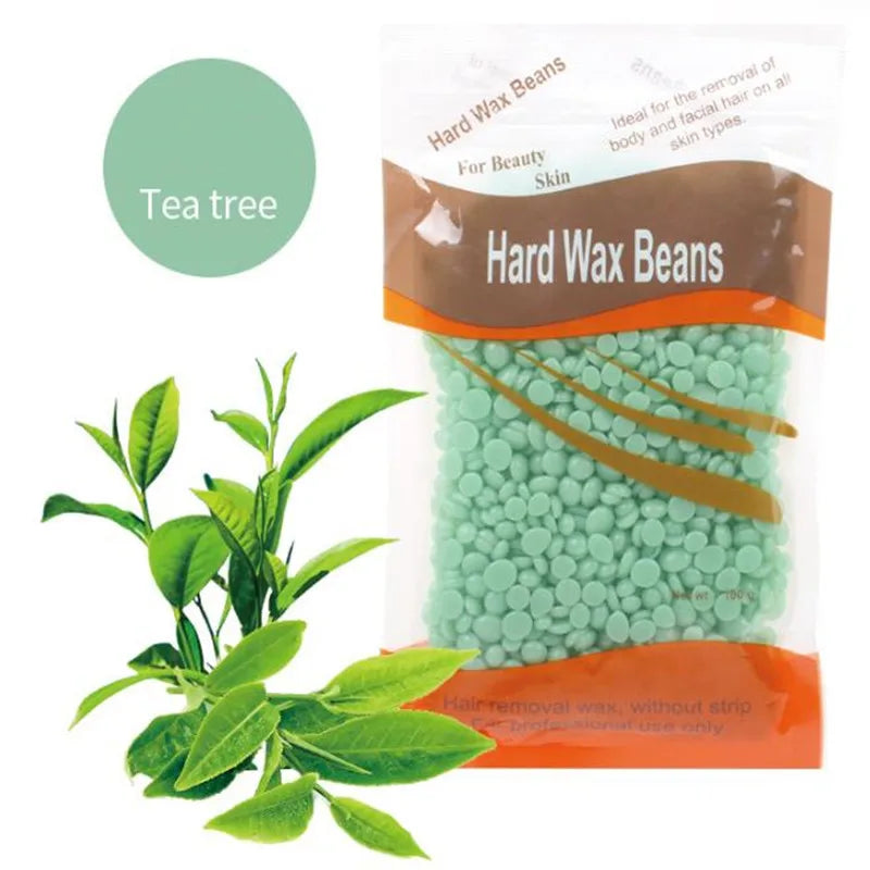 New 100g/Pack Depilatory Hot Film Wax Pellet  Removing Wax beans Bikini Face Hair Legs Arm Hair Removal Bean Unisex