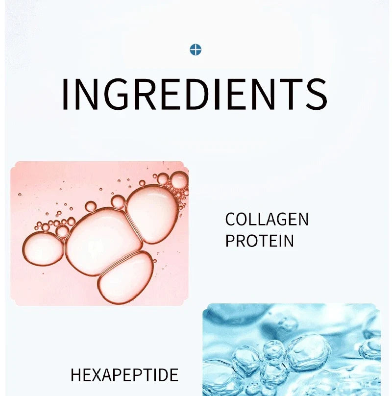 Gel Facial Mask - Hydrolyzed Collagen Protein Film | Moisturizing & Anti-Wrinkle Skin Care Set (5/10 Sets)
