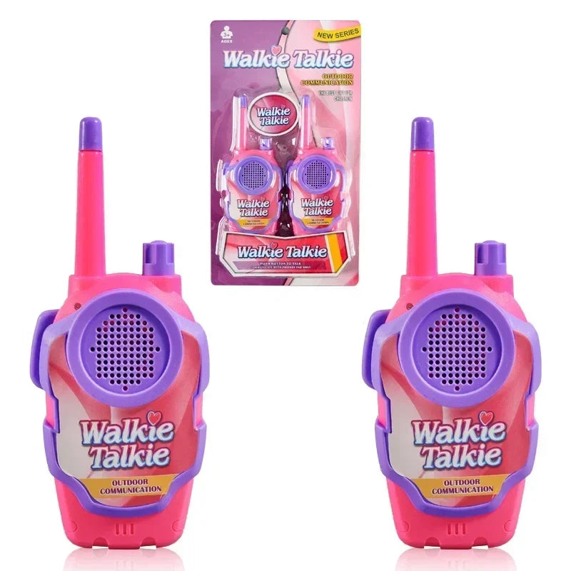Exciting 2-Pack Video Walkie Talkies for Kids - Rechargeable Indoor & Outdoor Fun for Ages 3-12, Perfect Birthday Gifts!